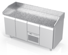NOVAMETA šaldomas picų stalas su granito paviršiumi FM0-E303