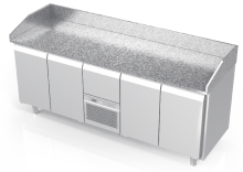 NOVAMETA šaldomas picų stalas su granito paviršiumi FM0-E404